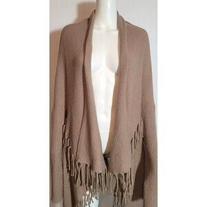 Umgee Oversized Fringe Sweater - Size S